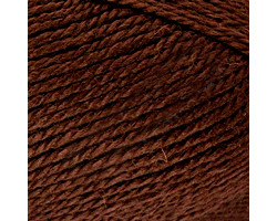 Пряжа для вязания КАМТ 'Соната' (импортная п/т шерсть 50%, акрил 50%) 10х100гр/250м цв.121 коричневый