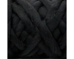 Пряжа для вязания КАМТ 'Супер толстая' (шерсть п/т 100%) 1х500гр/40м цв.003 черный