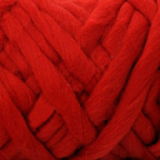 Пряжа для вязания КАМТ 'Супер толстая' (шерсть п/т 100%) 1х500гр/40м цв.046 красный