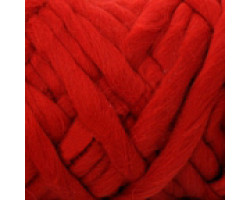Пряжа для вязания КАМТ 'Супер толстая' (шерсть п/т 100%) 1х500гр/40м цв.046 красный