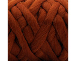 Пряжа для вязания КАМТ 'Супер толстая' (шерсть п/т 100%) 1х500гр/40м цв.051 терракот