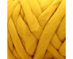 Пряжа для вязания КАМТ 'Супер толстая' (шерсть п/т 100%) 1х500гр/40м цв.104 желтый