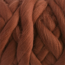 Пряжа для вязания КАМТ 'Супер толстая' (шерсть п/т 100%) 1х500гр/40м цв.121 кориневый
