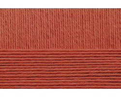Пряжа для вязания ПЕХ 'Акрил ' (100%акрил) 5х100гр/300м цв.344 красная глина