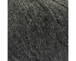 Пряжа для вязания ПЕХ 'Альпака шикарная ' (25%Альпака, 75%Акрил высокообъёмный) 10х50гр/90м цв.435 антрацит