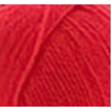 Пряжа для вязания ПЕХ 'Австралийский меринос' (95% мериносовая шерсть, 5% акрил в/о) 5х100гр/400м цв.006 красный