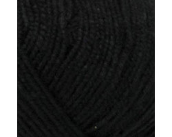 Пряжа для вязания ПЕХ 'Бисерная ' (100%акрил) 5х100гр/450м цв.002 черный