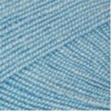 Пряжа для вязания ПЕХ 'Бисерная ' (100%акрил) 5х100гр/450м цв.005 голубой