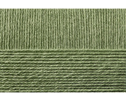 Пряжа для вязания ПЕХ 'Бисерная ' (100%акрил) 5х100гр/450м цв.009 зеленое яблоко