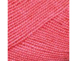 Пряжа для вязания ПЕХ 'Бисерная ' (100%акрил) 5х100гр/450м цв.011 ярко розовый