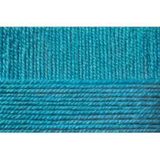 Пряжа для вязания ПЕХ 'Бисерная ' (100%акрил) 5х100гр/450м цв.045 т.бирюза
