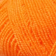 Пряжа для вязания ПЕХ 'Бисерная ' (100%акрил) 5х100гр/450м цв.284 оранжевый