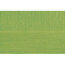 Пряжа для вязания ПЕХ 'Бисерная ' (100%акрил) 5х100гр/450м цв.342 св. горох