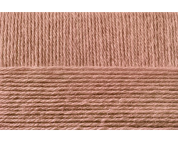 Пряжа для вязания ПЕХ 'Бисерная ' (100%акрил) 5х100гр/450м цв.377 кофейный