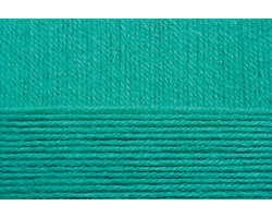 Пряжа для вязания ПЕХ 'Бисерная ' (100%акрил) 5х100гр/450м цв.581 св. изумруд