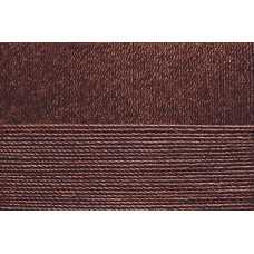 Пряжа для вязания ПЕХ 'Блестящее лето' (95% Мерсеризованный хлопок 5% Метанит) 5х100гр/380м цв.416 св.коричневый