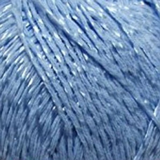 Пряжа для вязания ПЕХ 'Декоративная' (80%хлопок+20%вискоза) 5х100гр/330м цв.005 голубой