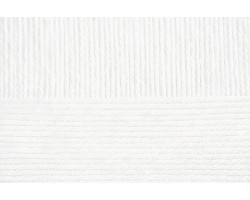 Пряжа для вязания ПЕХ 'Детская объёмная' (100%микрофибра) 5х50гр/200м цв.001 белый