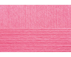 Пряжа для вязания ПЕХ 'Детская объёмная' (100%микрофибра) 5х50гр/200м цв.011 яр.розовый