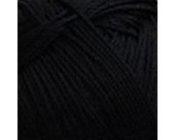 Пряжа для вязания ПЕХ 'Детский Хлопок' (100% Мерсеризированный хлопок) 5х100гр/330м цв.002 черный