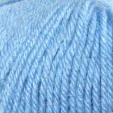 Пряжа для вязания ПЕХ 'Детский каприз' (60%мериносовая шерсть+40% фибра) 10х50гр/225м цв.005 голубой