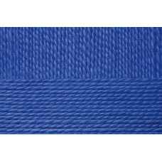 Пряжа для вязания ПЕХ 'Домашняя' (50% шерсть 50% акрил) 10х100гр/200м цв.026 василек