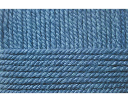 Пряжа для вязания ПЕХ 'Домашняя' (50% шерсть 50% акрил) 10х100гр/200м цв.256 св.джинса