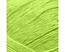 Пряжа для вязания ПЕХ 'Жемчужная' (50%хлопок+50%вискоза) 5х100гр/425м цв.296 лайм
