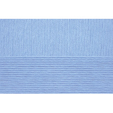Пряжа для вязания ПЕХ 'Хлопок Натуральный' летний ассорт (100%хлопок) 5х100гр/425 цв.005 голубой