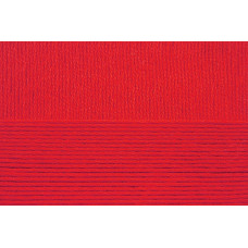 Пряжа для вязания ПЕХ 'Хлопок Натуральный' летний ассорт (100%хлопок) 5х100гр/425 цв.006 красный
