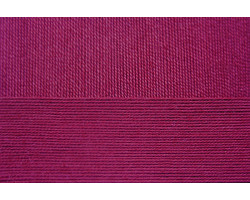 Пряжа для вязания ПЕХ 'Хлопок Натуральный' летний ассорт (100%хлопок) 5х100гр/425 цв.007 бордо
