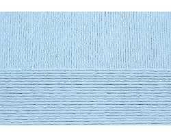 Пряжа для вязания ПЕХ 'Хлопок Натуральный' летний ассорт (100%хлопок) 5х100гр/425 цв.060 св.голубой