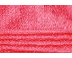 Пряжа для вязания ПЕХ 'Хлопок Натуральный' летний ассорт (100%хлопок) 5х100гр/425 цв.439 малиновый