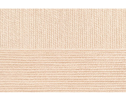 Пряжа для вязания ПЕХ 'Хлопок Натуральный' летний ассорт (100%хлопок) 5х100гр/425 цв.442 натуральный