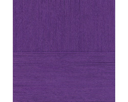 Пряжа для вязания ПЕХ 'Хлопок Натуральный' летний ассорт (100%хлопок) 5х100гр/425 цв.698 т.фиолетовый