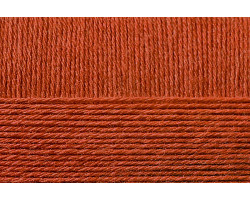 Пряжа для вязания ПЕХ 'Кроссбред Бразилия' (50%шер+50%акр) 5х100гр/490м цв.030 св.теракот