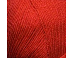 Пряжа для вязания ПЕХ 'Кроссбред Бразилия' (50%шер+50%акр) 5х100гр/490м цв.088 красный мак