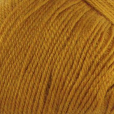 Пряжа для вязания ПЕХ 'Кроссбред Бразилия' (50%шер+50%акр) 5х100гр/490м цв.447 горчица