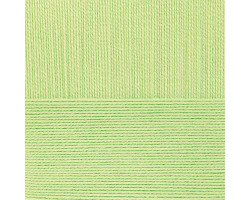 Пряжа для вязания ПЕХ 'Летняя' (100% Мерсеризованный хлопок ) 5х100гр/330м цв.041 салатовый