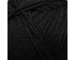 Пряжа для вязания ПЕХ 'Мериносовая' (50%шерсть+50%акрил) 10х100гр/200м цв.002 черный