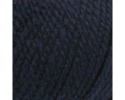 Пряжа для вязания ПЕХ 'Мериносовая' (50%шерсть+50%акрил) 10х100гр/200м цв.004 т.синий
