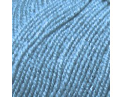 Пряжа для вязания ПЕХ 'Мерцающая' (96%акрил+04%метанит) 5х100гр/430м цв.005 голубой
