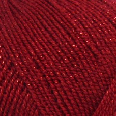 Пряжа для вязания ПЕХ 'Мерцающая' (96%акрил+04%метанит) 5х100гр/430м цв.007 бордо