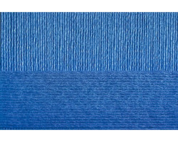 Пряжа для вязания ПЕХ 'Мерцающая' (96%акрил+04%метанит) 5х100гр/430м цв.015 т.голубой