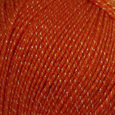 Пряжа для вязания ПЕХ 'Мерцающая' (96%акрил+04%метанит) 5х100гр/430м цв.030 св.теракот