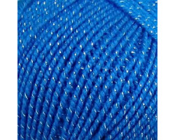 Пряжа для вязания ПЕХ 'Мерцающая' (96%акрил+04%метанит) 5х100гр/430м цв.045 т.бирюза