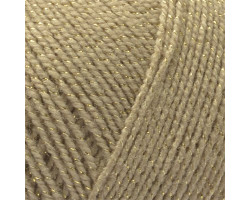 Пряжа для вязания ПЕХ 'Мерцающая' (96%акрил+04%метанит) 5х100гр/430м цв.124 песочный