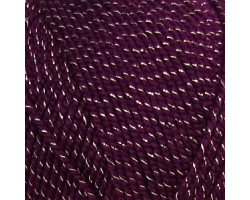 Пряжа для вязания ПЕХ 'Мерцающая' (96%акрил+04%метанит) 5х100гр/430м цв.191 ежевика