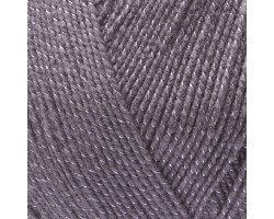 Пряжа для вязания ПЕХ 'Мерцающая' (96%акрил+04%метанит) 5х100гр/430м цв.484 баклажан