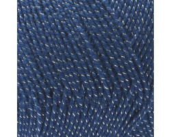 Пряжа для вязания ПЕХ 'Мерцающая' (96%акрил+04%метанит) 5х100гр/430м цв.571 синий